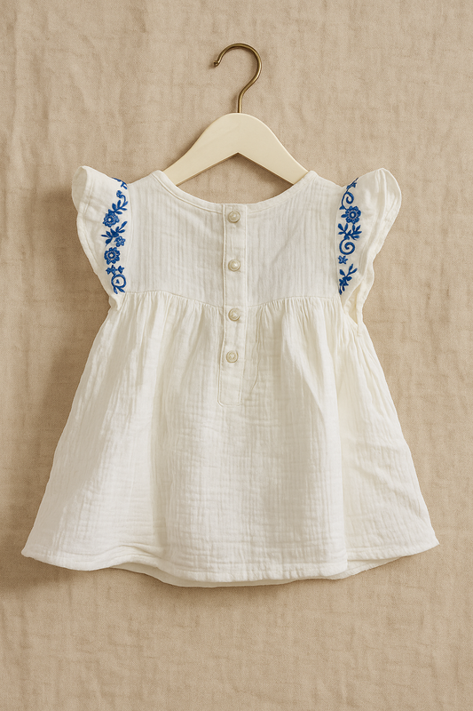 White Muslin Dress