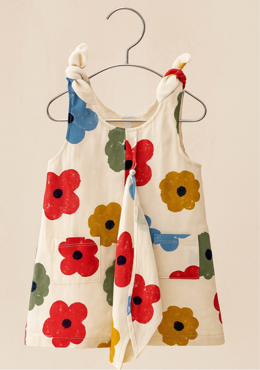 Floral Playsuit with Head Band
