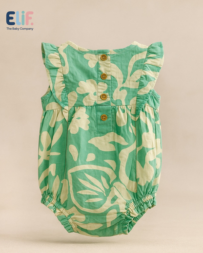 Green Forest Playsuit