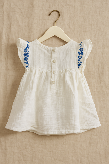 White Muslin Dress